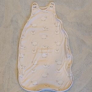 Woolrich Cream Sleep Sack with Sheep Print